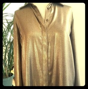 Golden Zara blouse